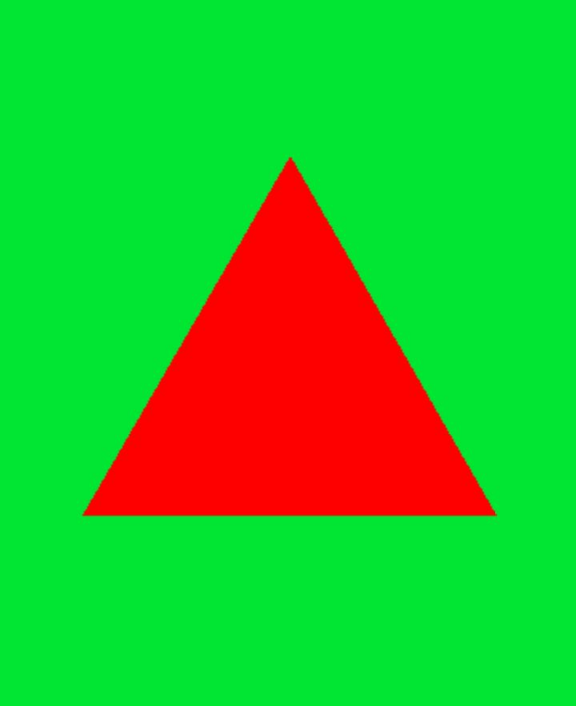 opaque triangle